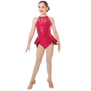Weissman Showtime “Don’t Start Now” Costume in Red 🔴 Child Medium